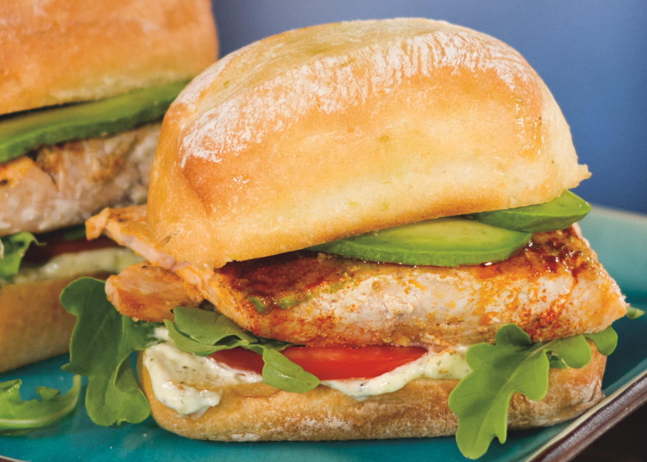 Grilled-Salmon-Ciabatta-Sandwich