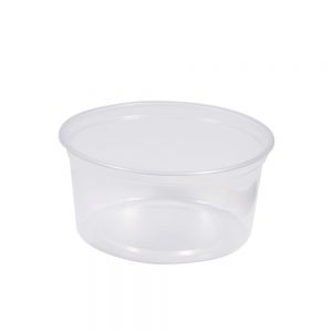 Cafe Express Clear Plastic Containers 25CT Containers and Lids