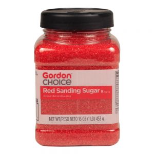 Red Sanding Sugar | Packaged