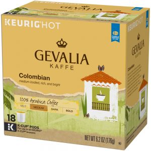 Gevalia Colombian K-cups | Packaged
