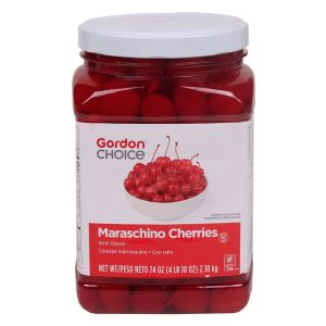 Red Whole Maraschino Cherries | Packaged