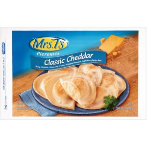 Cheddar Potato Pierogies | Packaged