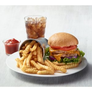5/16" Crinkle Cut French Fries | Styled