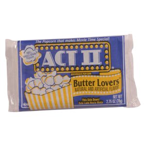 Butter Lover's Microwave Popcorn | Packaged