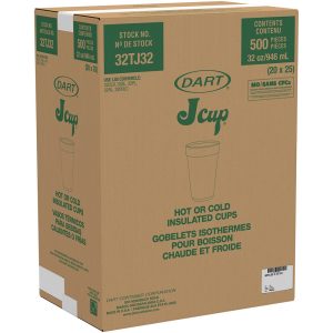 32 oz. Foam Cups | Corrugated Box