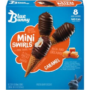 Mini Caramel Swirls | Packaged
