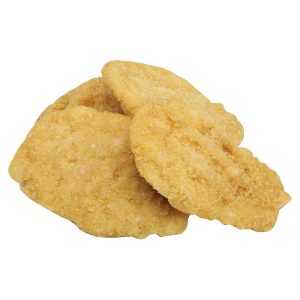 Golden Crispy Fritter Breaded Chicken Breast Fillets | Raw Item