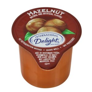 Hazelnut Creamer Cups | Packaged