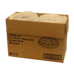 Plastic Dome Lid | Packaged