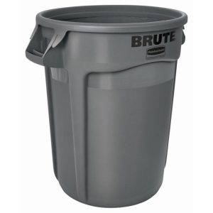 Gray Round Brute Container | Raw Item