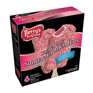Strawberry Sundae Crunch Bars | Packaged