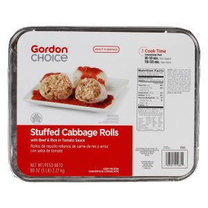 Stuffed Cabbage Rolls with Sauce | Packaged