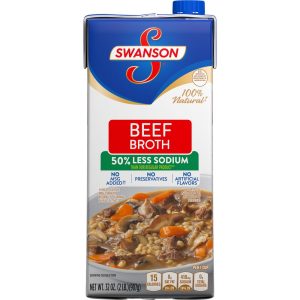 Low Sodium Beef Broth | Packaged