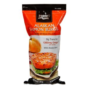 Alaskan Salmon Burgers | Packaged