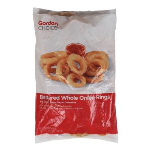 Battered Whole Onion Rings | Packaged