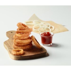 Battered Whole Onion Rings | Styled