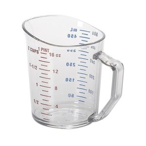 1/2 Quart Plastic Measuring Cup | Raw Item