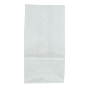 White 8# Paper Bags | Raw Item
