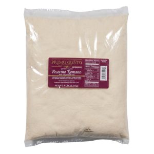 Imported Pecorino Romano Cheese, Grated | Packaged