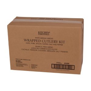 Wrapped Cutlery Kits | Corrugated Box