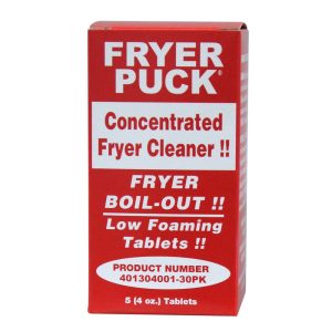 Fryer Boil-Out Tablets | Packaged