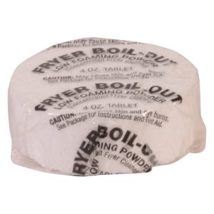 Fryer Boil-Out Tablets | Raw Item