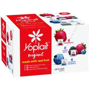 Variety Pack Low Fat Yogurt | Packaged