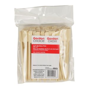 Paddle Bamboo Picks 4.5" 100ct | Packaged