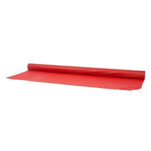 Red Plastic Table Cover | Raw Item