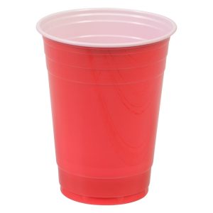 16oz Red Plastic Cups | Raw Item