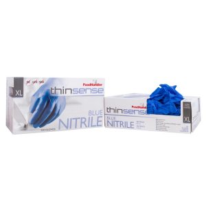 Thinsense Blue Nitrile PF X-Large | Styled