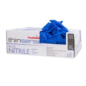 Thinsense Blue Nitrile PF X-Large | Raw Item