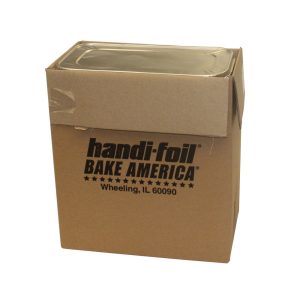 1/3 Size Foil Pan Lid | Packaged