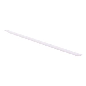 Jumbo White and Red Straws | Packaged