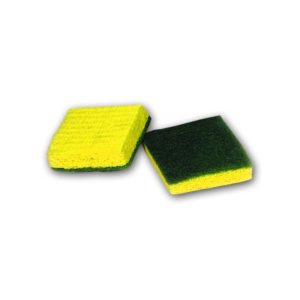 Scrubbing Sponge Yellow/Green | Styled