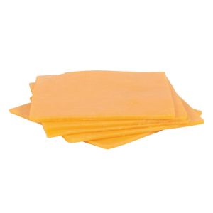 Natural Cheddar Cheese Slices | Raw Item