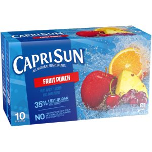 Fruit Punch Capri Sun | Packaged
