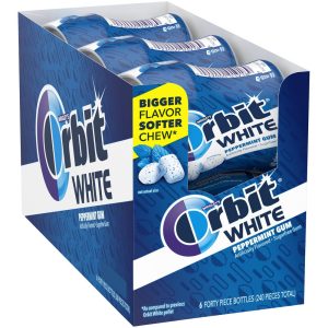 Soft White Peppermint Gum | Packaged
