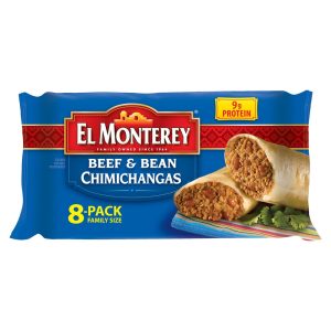 Beef & Bean Chimichangas | Packaged