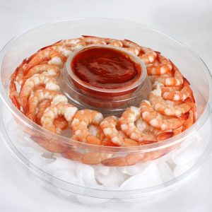Shrimp Ring with Sauce | Styled