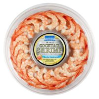 Cocktail Shrimp Ring with Sauce | Packaged