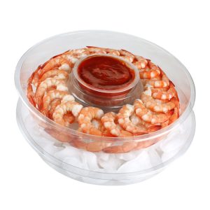 Cocktail Shrimp Ring with Sauce | Styled