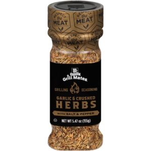 Garlic & Crushed Herb Grilling Seasoning | Packaged