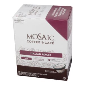 Italian Roast Single Serve Coffee | Packaged