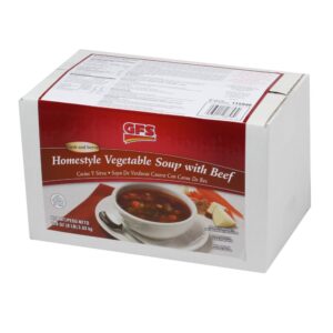 Country Vegetable Beef Soup | Corrugated Box