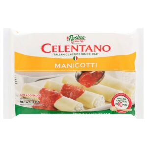 Cheese Manicotti Pasta | Packaged