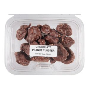 Chocolate Peanut Clusters | Packaged