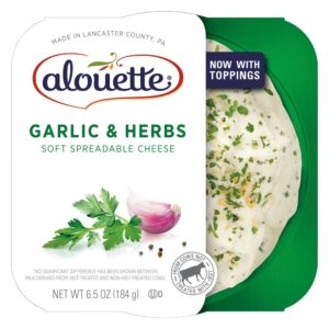 Garlic Herb Cheese Spread | Packaged