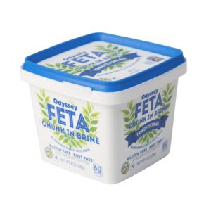 Feta Chunk in Brine | Packaged