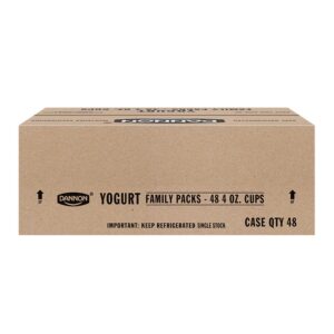 Dannon Light & Fit Nonfat Yogurt Pack | Corrugated Box
